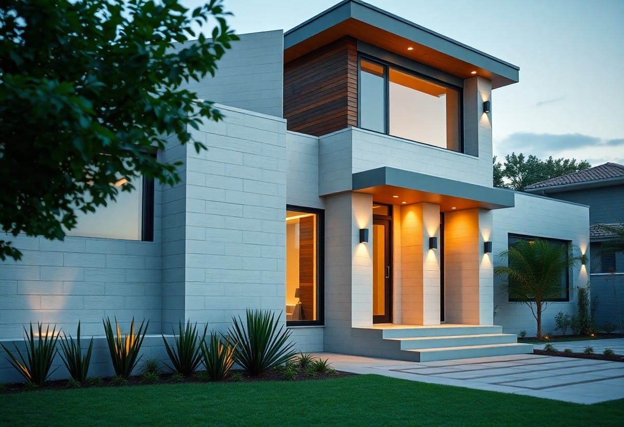 praktis dan mudah pasang hebel rumah modern hed